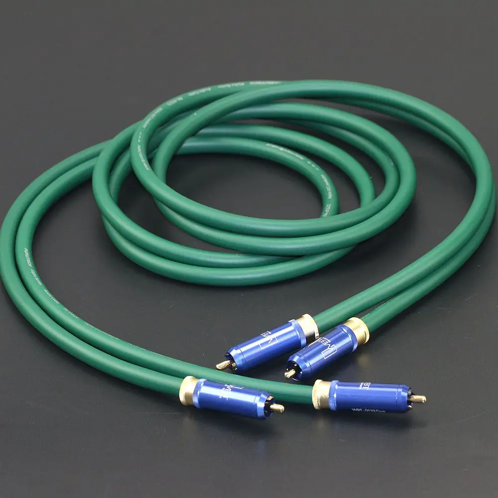 

Оригинальный японский сигнальный кабель Furutech FA - α S21, монокристаллический медный сигнальный кабель, улучшенный двойной лотос RCA, два–два аудиокабеля