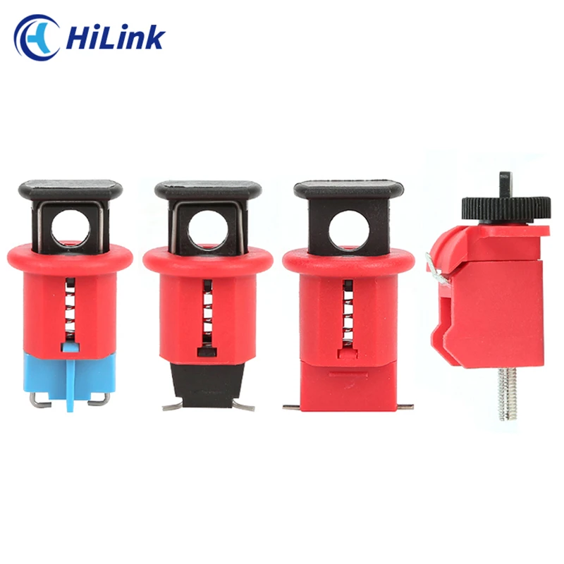 For MCB Circuit Breaker,Electrical Insulation Standard Miniature Mini LOTO Circuit Breaker Lockout Kit Device