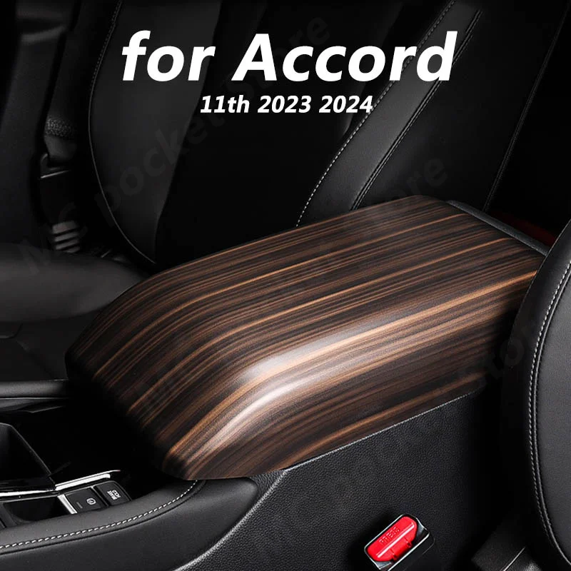 Car interior decoration accessories armrest box DIY decorative stickers 1pcs for Honda Accord 11th 2023 2024