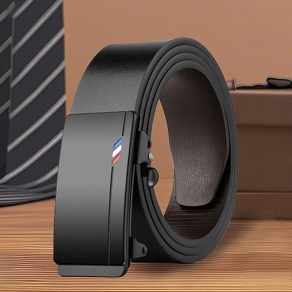 Fashionable Men's Belt Trendy Paired With Casual Pants And Shorts Personality Simple Men's Business Belt Wholesale