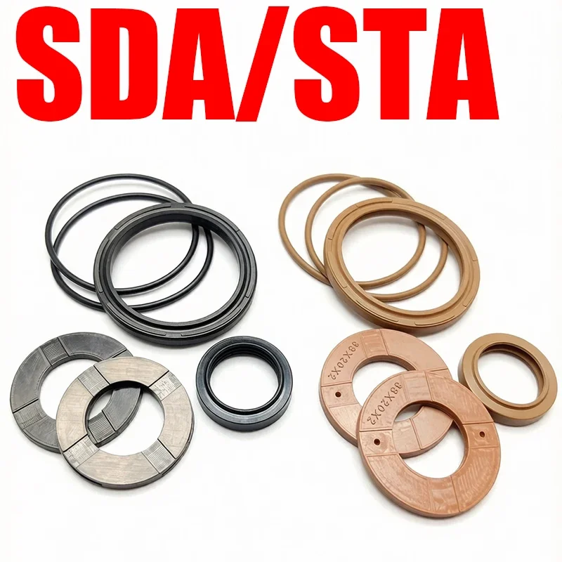 High Temperature Resistant Thin Cylinder Seal Repair Kit STA/SDA-16/20/25/32/40/50/63/80/100 Pneumatic Cylinder