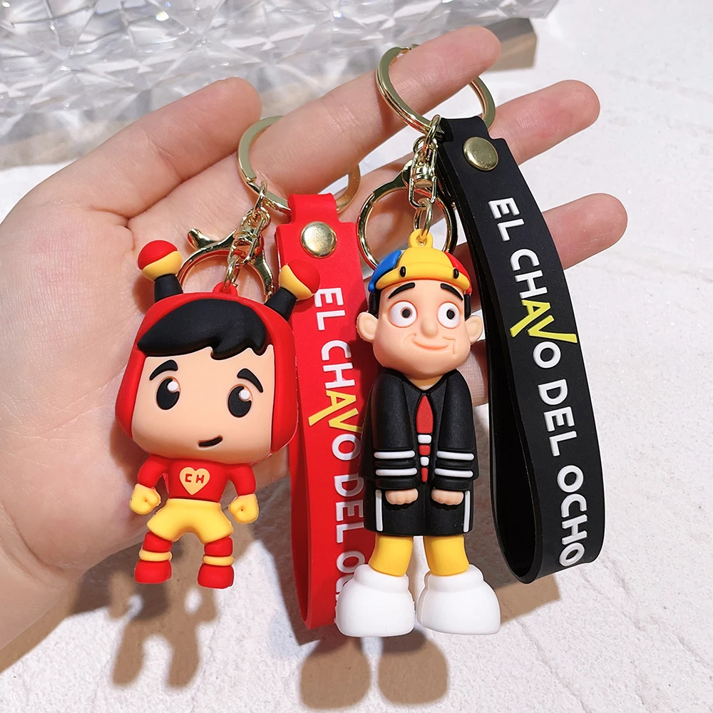 Hot Game Frida Night Funkin Keychain Cute 3D Model Silicon Keychain for Backpack Keyrings Accessories Fans Gifts Trinkets