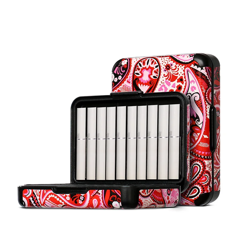 

Cigarette Case Storage Box for Accessories PU Leather Cigarette Box Traveling Cover Protective Pouch Bag