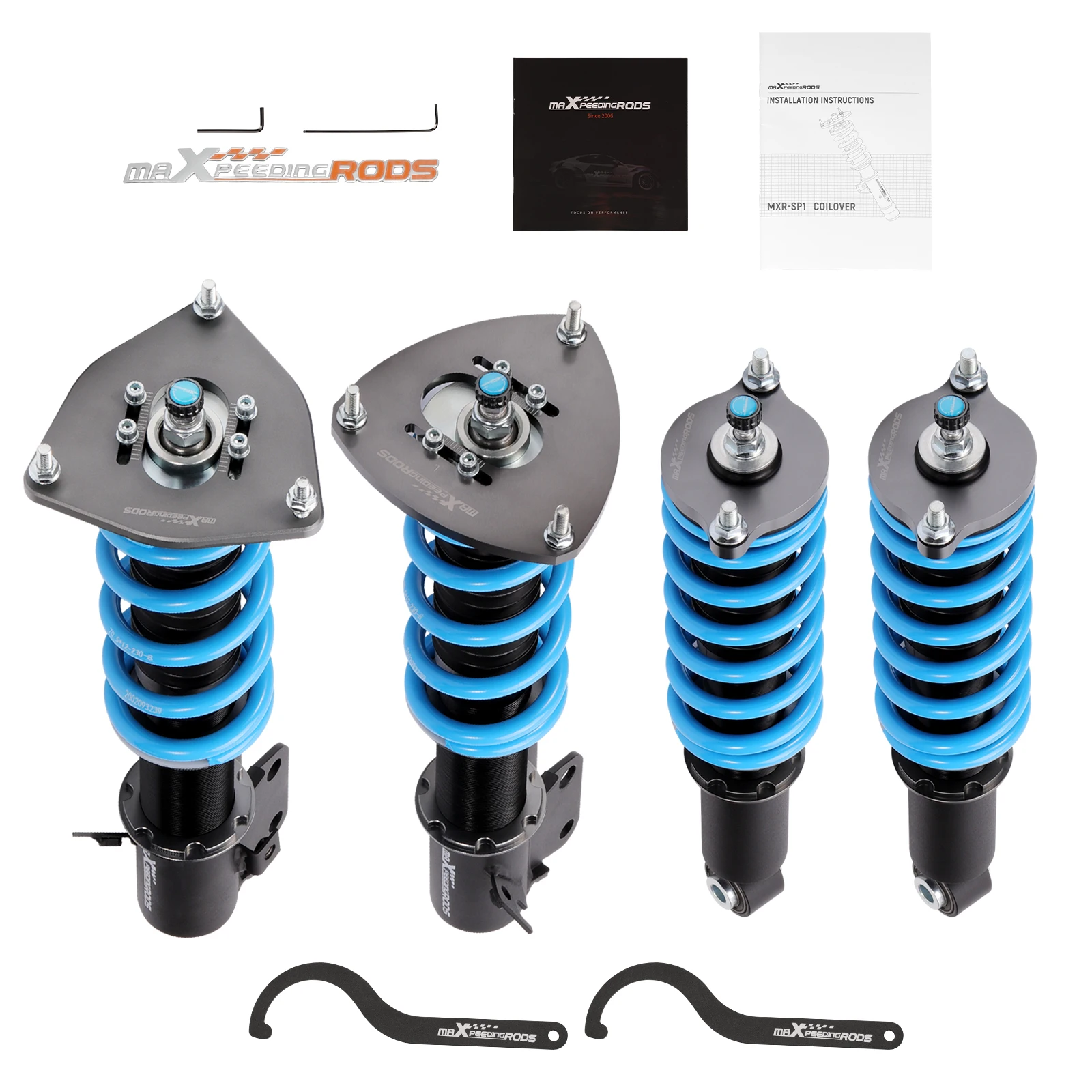 

Racing Coilovers Lowering Coils Kit For Subaru Outback 2003-2009 (BL BP) For Subaru Legacy IV 2003-2009 (B13)