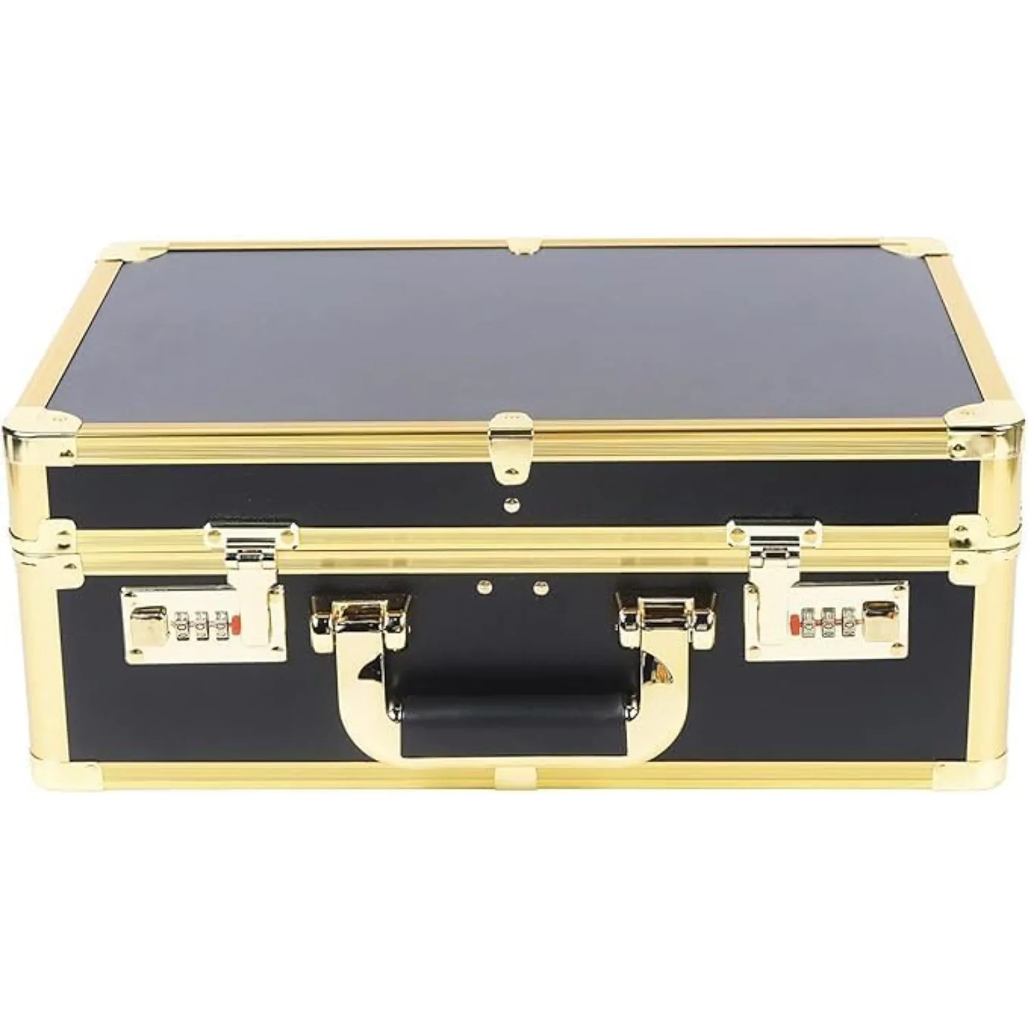 حقيبة حلاقة احترافية، مجموعة أدوات الحلاقة، صندوق أدوات الحلاق للسفر بطبقة مزدوجة، حقيبة حمل فاخرة لأدوات تصفيف الشعر التجميلية #4