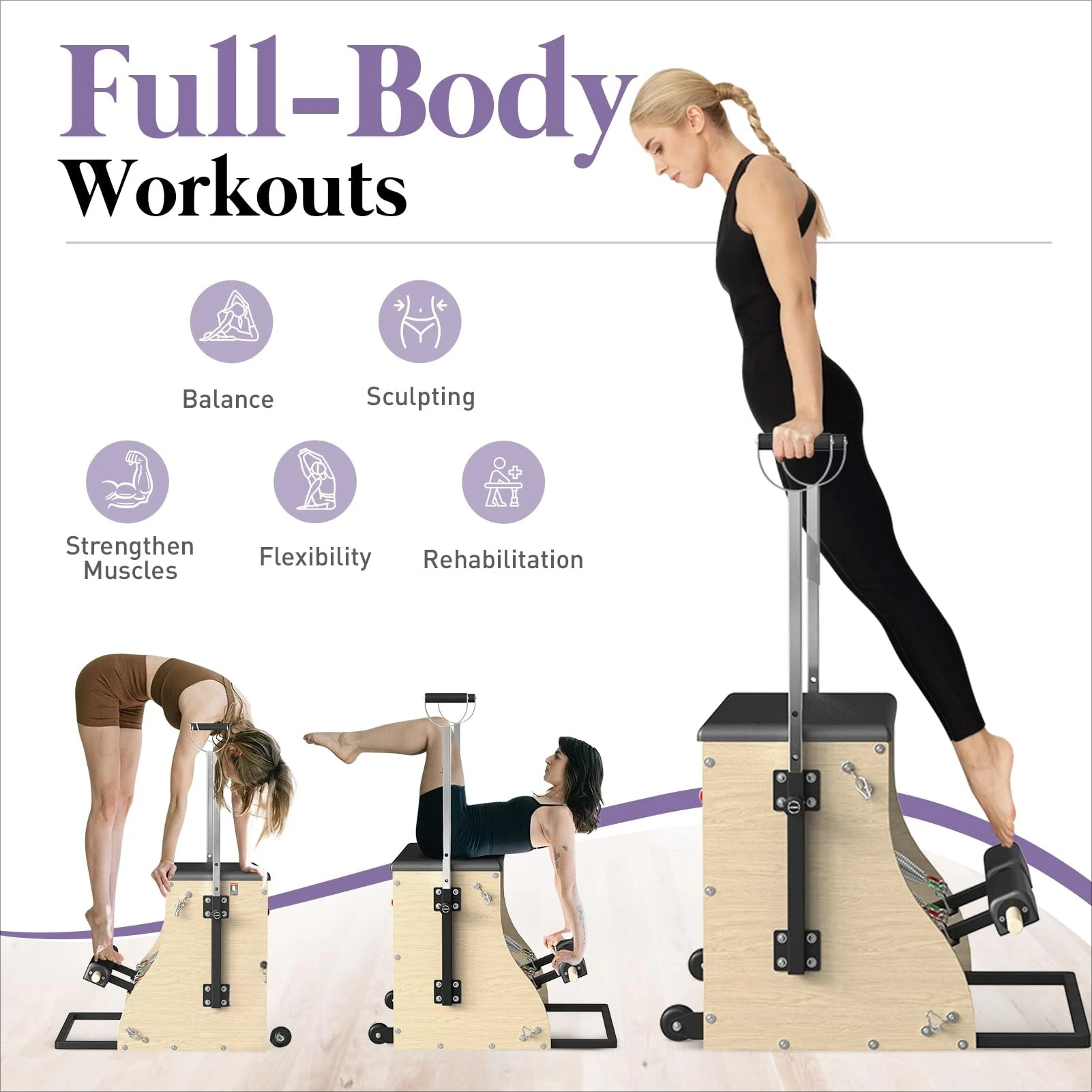 Sedia per Pilates, Sedia Combi - Pilates Yoga Combo recensione e prezzo