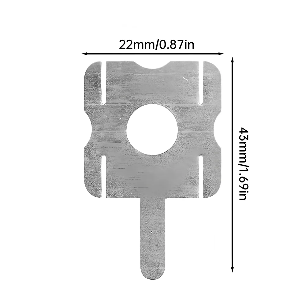 30pcs Spot Welding Nickel Plate Battery Plating Nickle Sheet U-shaped Strap Strip Sheets For Battery Pack Spot Welding Soldering
