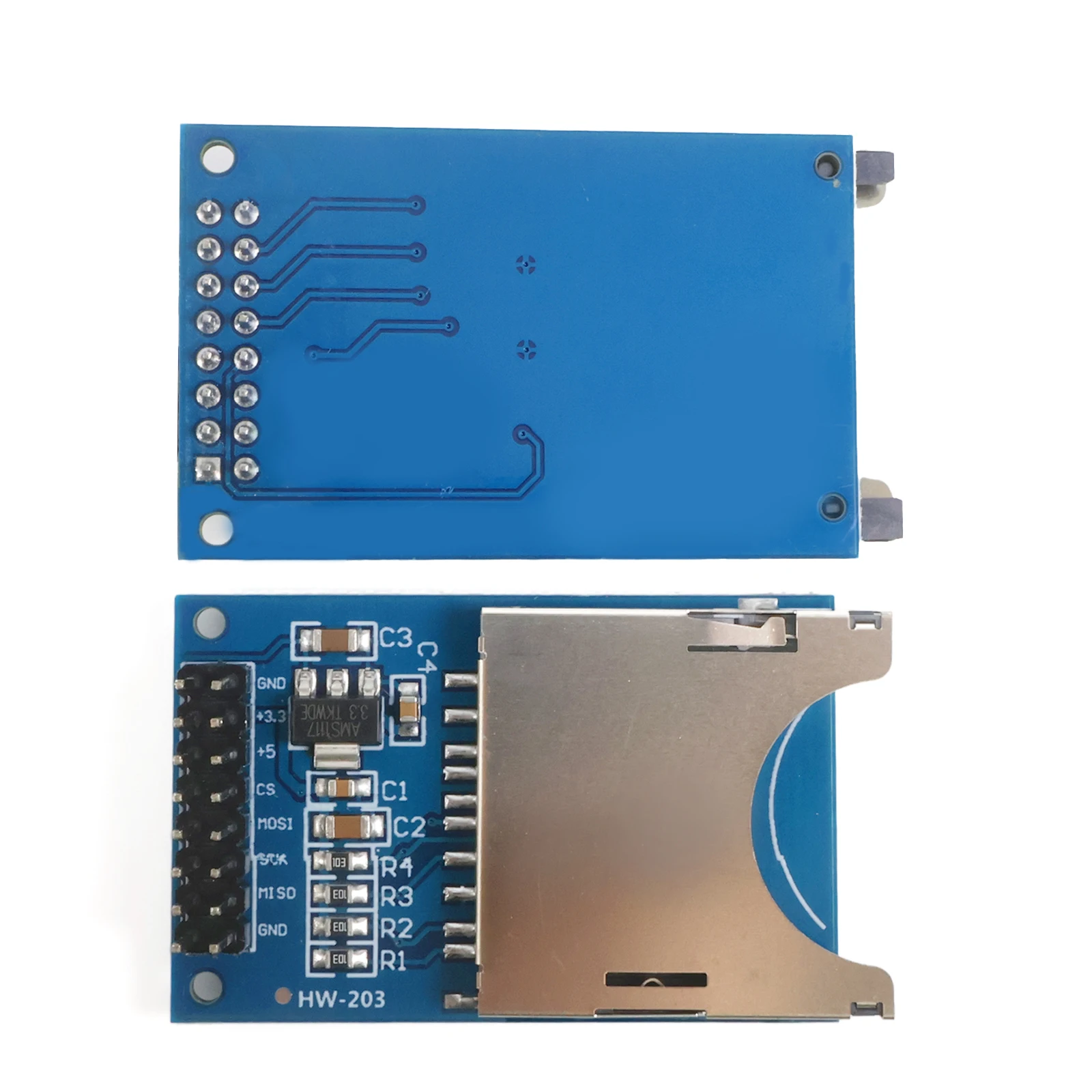 SDカードリーダーモジュール マイクロTF / 標準SD / - Level Shifter 3.3V のレビューと価格