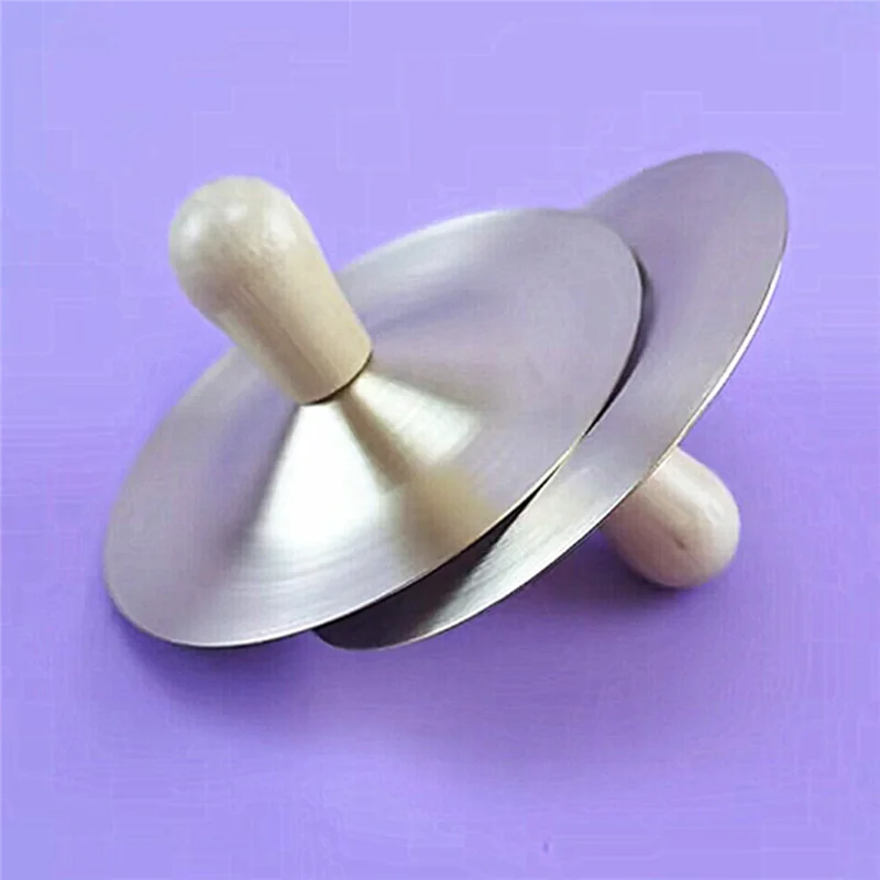 

A61P Orff Copper Cymbals 12Cm With Handle Copper Cymbals No Hand Injury For Children's