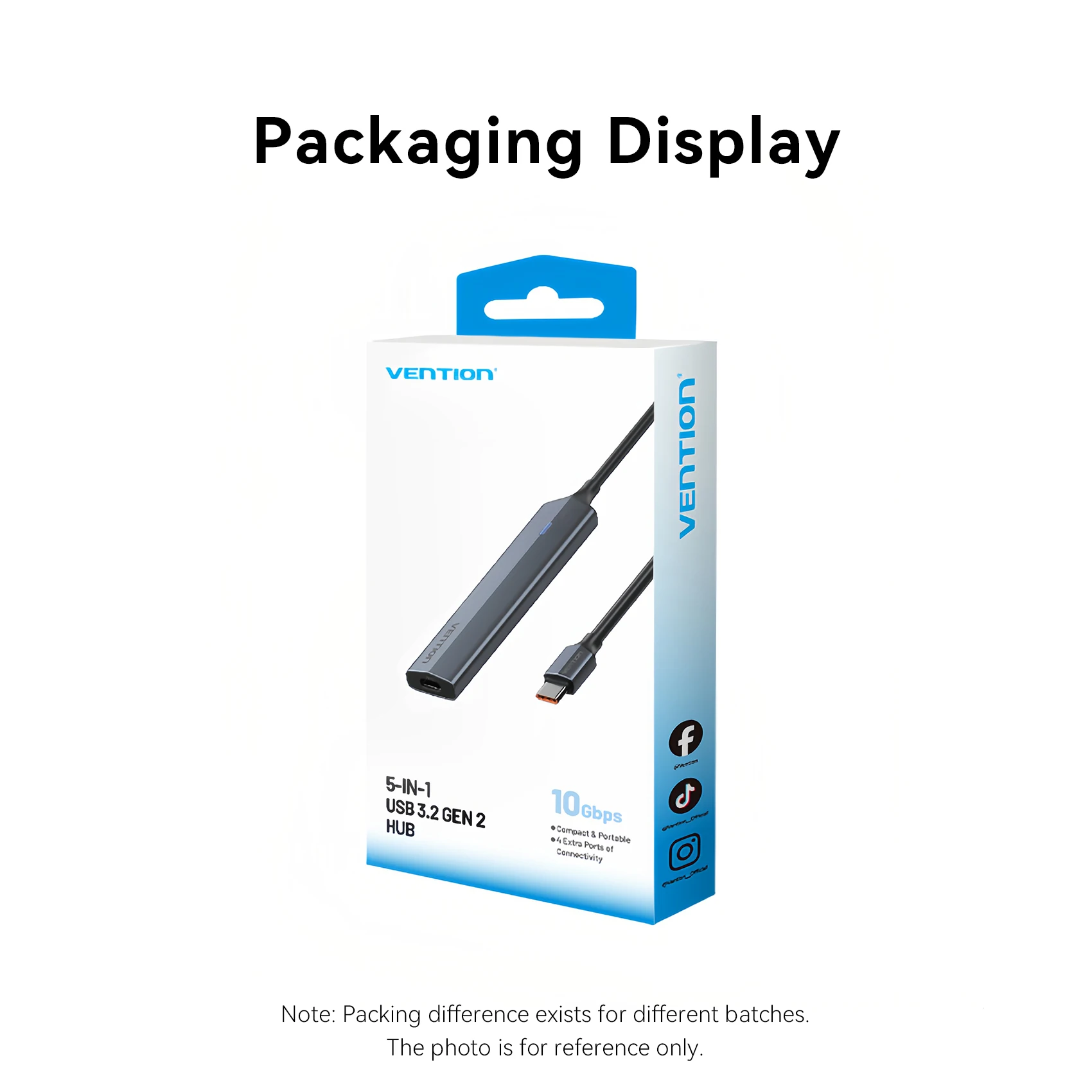 Ventie USB C 3.2 Gen2 Hub naar 4 Type C Adapter Aluminium Koeling 10 Gbps USB C HUB Splitter voor iPhone 17 Samsung MacBook