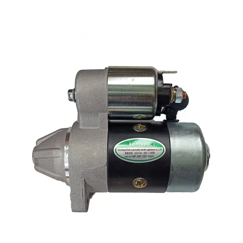 STARTING MOTOR FIT SINGLE CYLINDER DIESEL ENGINE 186F 188F 192F 195F STARTING MOTOR 24V QD214A