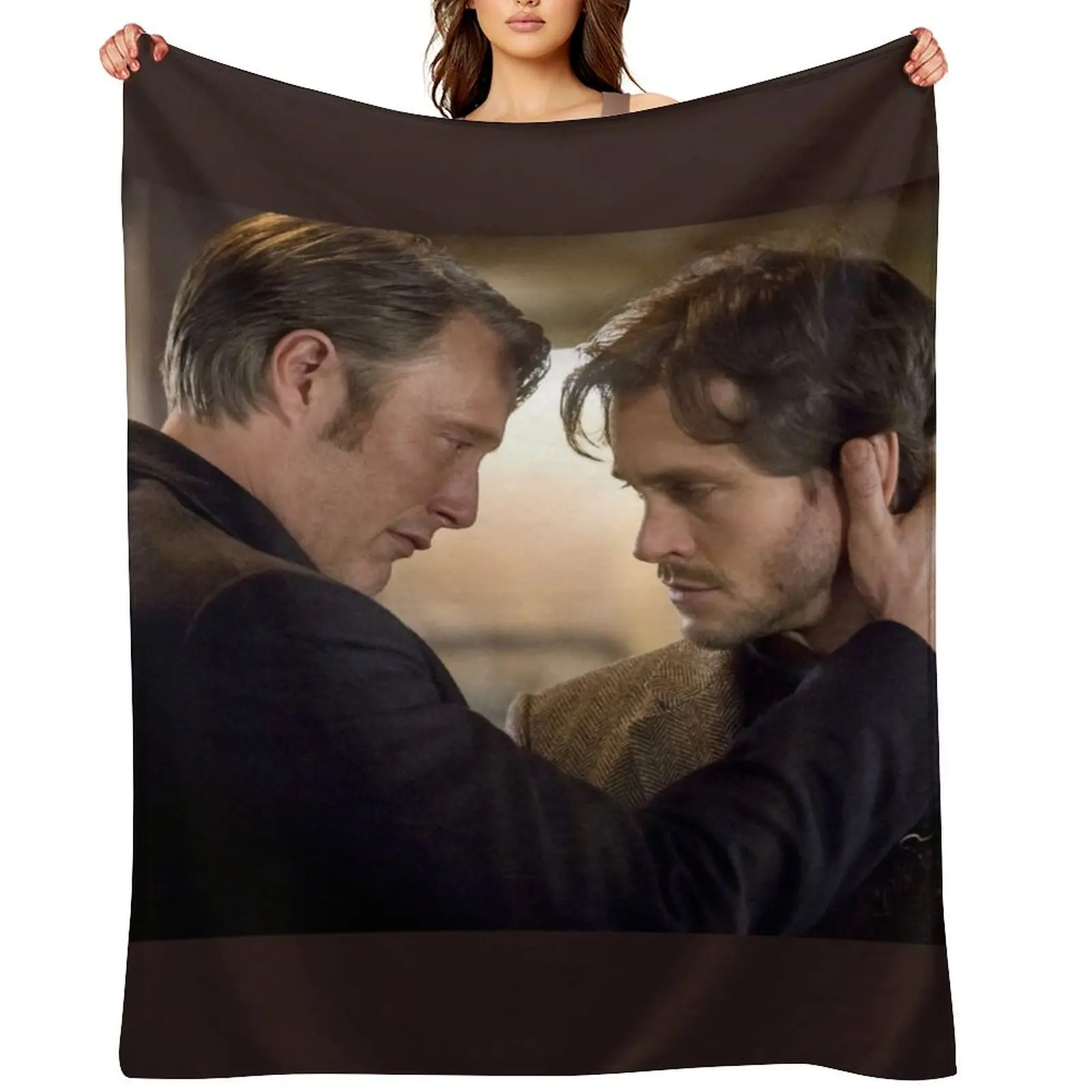 

Su-zakana Hannigram Throw Blanket Decorative Sofas Picnic Soft For Decorative Sofa Blankets