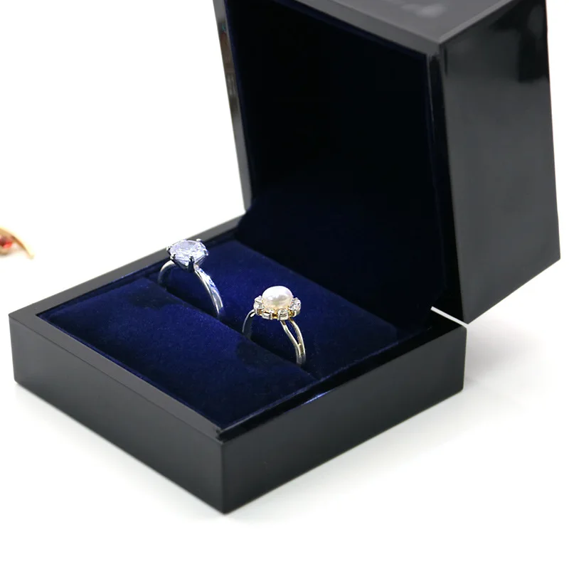 

Pendant Box White Bracelet Box Jewelry Box Pink For Engagement Wedding Storage