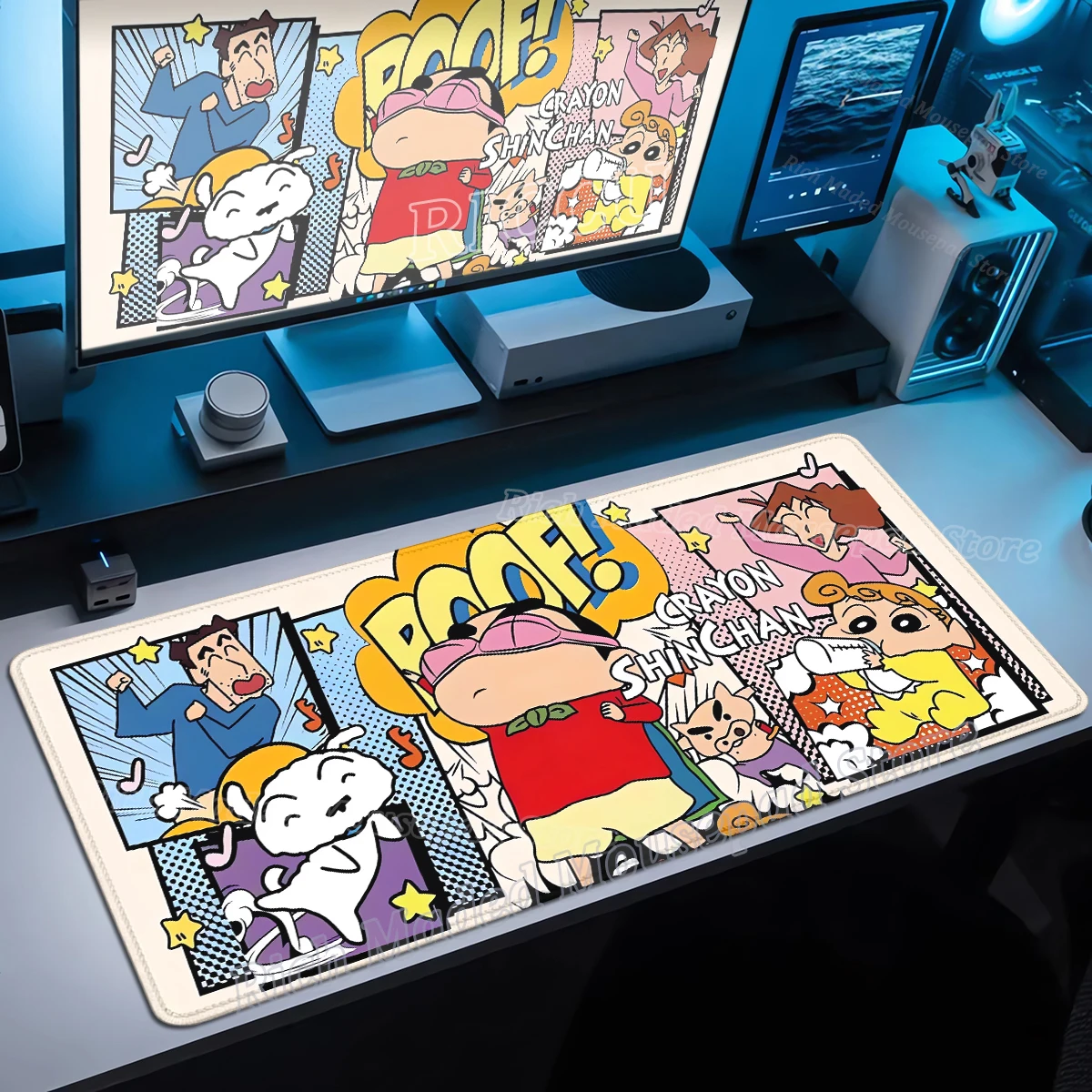 

‌HD Anime Cute Mouse Pad Crayon Shin-chans teclado PC Extended Mousepad 900x400mm Office Desk Mat Pc Gamer Computer Accessories