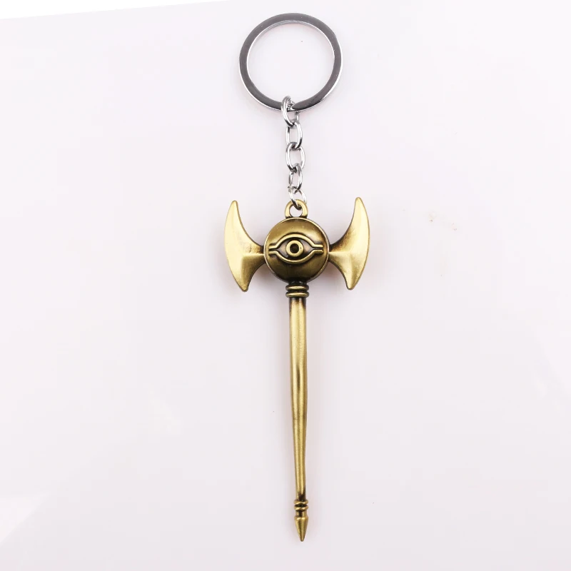Anime Yu-Gi-Oh Keychain Yugi Muto Millenium Puzzle Millennium