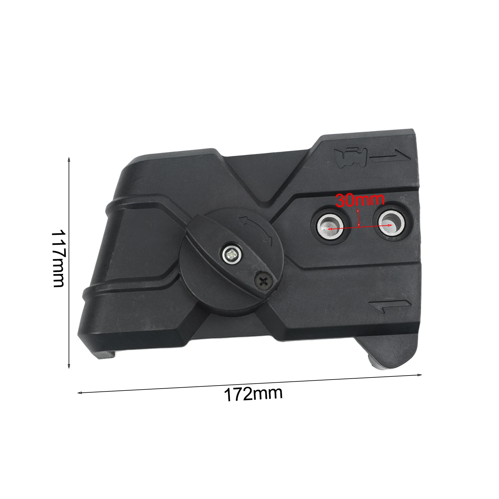 For 405-7 Electric for chainsaw Regulator Side Cover with Chain Tensioner Protective Replacement Component for chainsaw