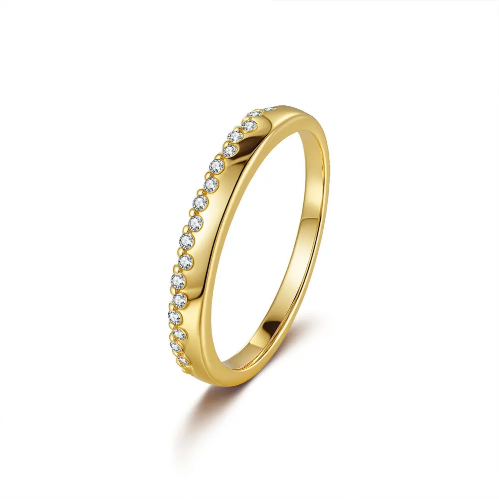 

LYCFN кольцо с муассанитом, стерлинговое серебро 925 пробы, покрытие из золота 18 карат, внутренняя дуга, полуоборотные женские кольца, элегантные ювелирные изделия