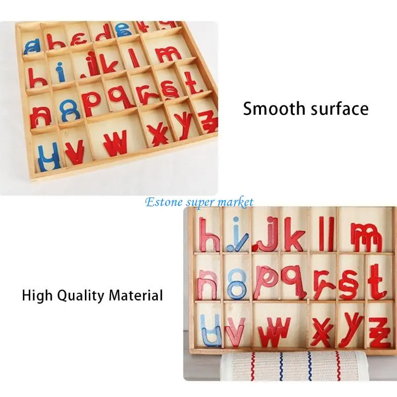 090B Gioco ortografia e lettura lettere Giocattoli con carte da lettera per prima educazione dei bambini