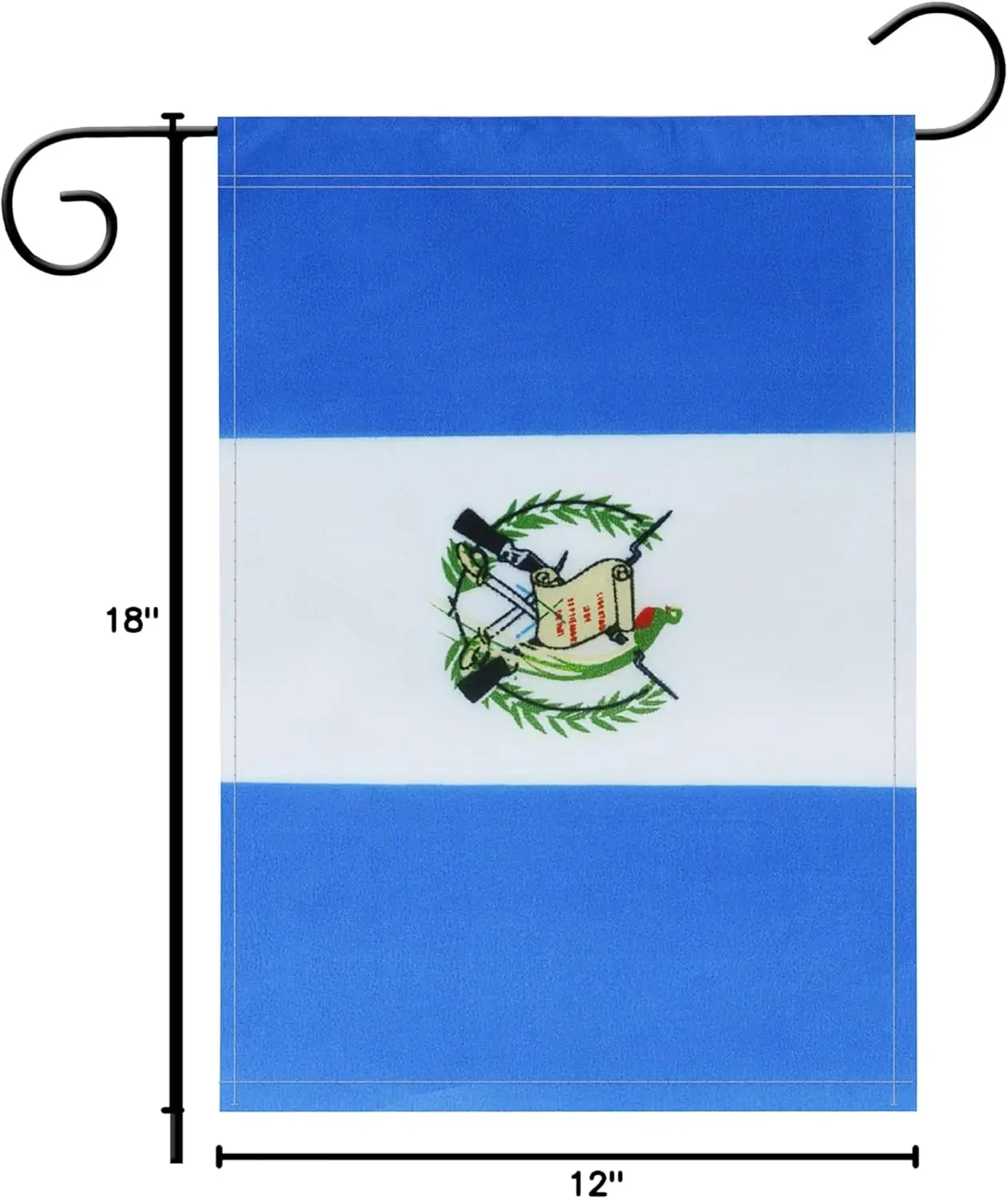 Garden Flag Guatemala Guatemalan Garden Flag,Garden Decoration Flag,Indoor and Outdoor Flags,Celebration Parade Flags,Anniversar