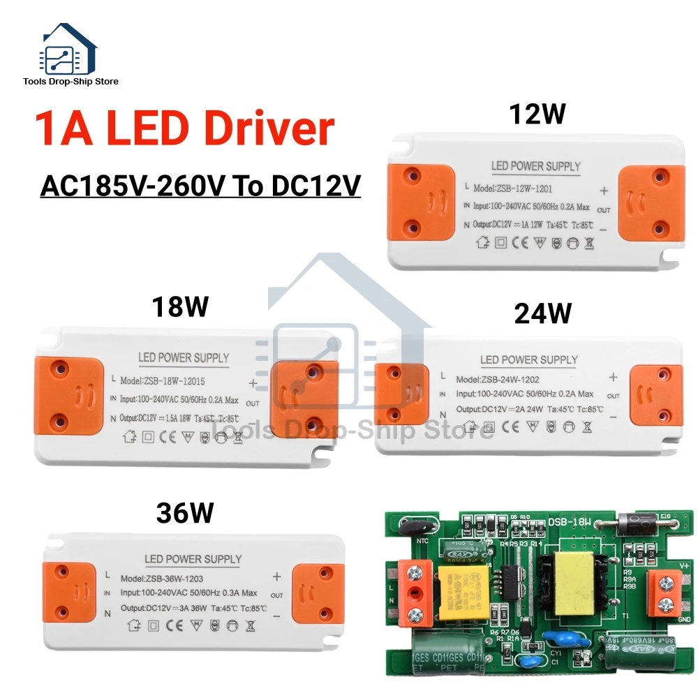 AC185V-260V To DC12… - image