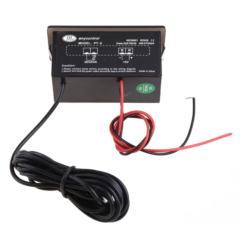 Sonda per misuratore temperatura termometro digitale LED per auto da 12 V calda -40 ~ 110 ° C