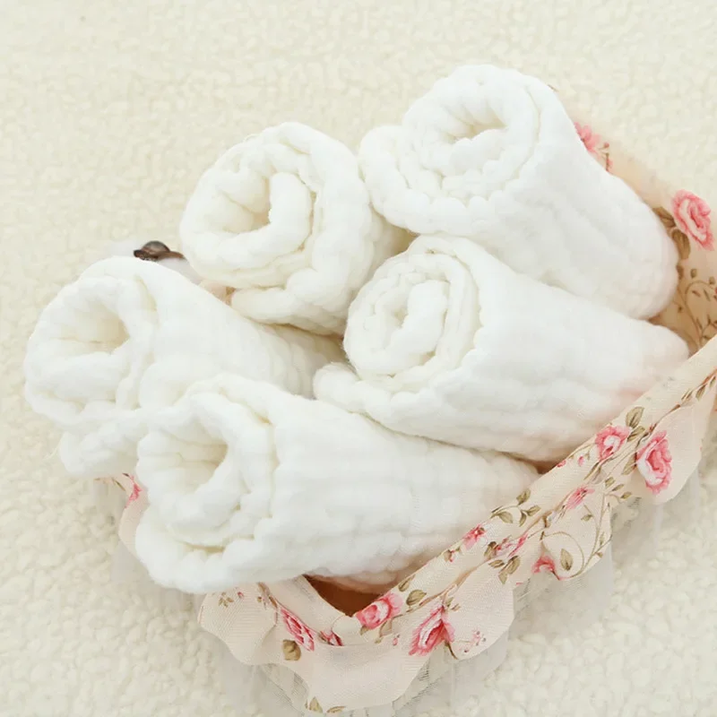 

5 Pieces of Baby Diapers Newborn Mesh 12 Layers of Washable Cotton Reusable Diapers Cloth Diapers Baby Potty Training Pants 0-3T