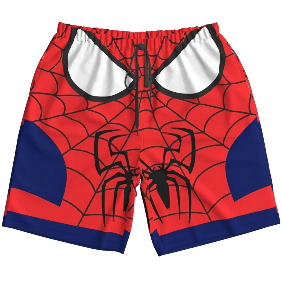 Spider Man Spider-Man Beach Shorts For Men Board Shorts Holiday Hawaiian Swimming Trunks