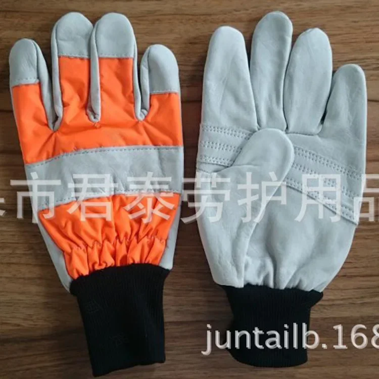 Anti-chainsaw Gloves, Direct Sales Anti-cut Professional Protective Gloves, Chainsaw Work Protective Gloves