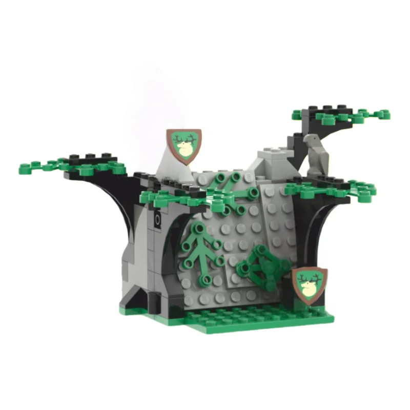 

MOC Medieval Forest Small Castle Model - Small Particle Building Toy Blocks 90pcs - Suitable for all enthusiasts to assemble as