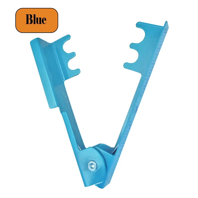 Pinze di sicurezza per giardinaggio in metallo fai-da-te con stelo di spine di rosa con clip per spine di foglie di colore casuale