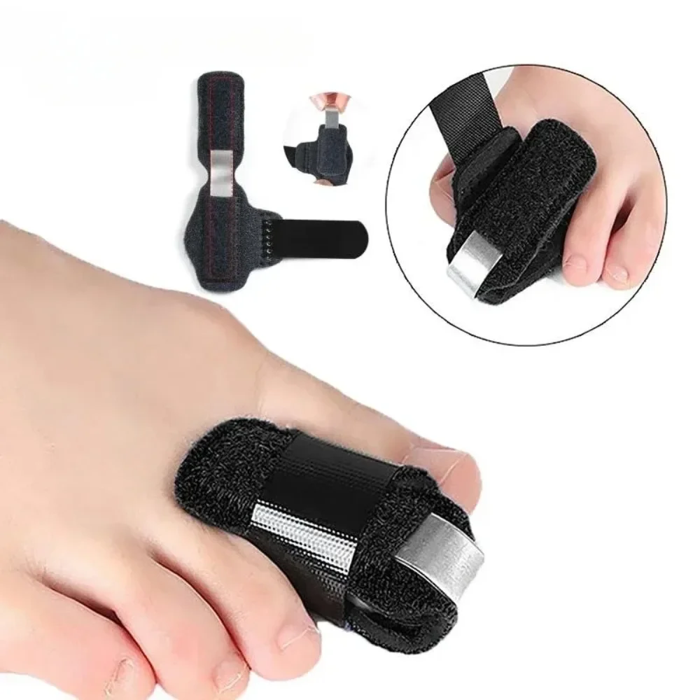 

Finger Splint Brace Toe Splint Straightener for Hammer Corrector Crooked Toe Claw Toe Stabilizer Support Brace Wrap Tool