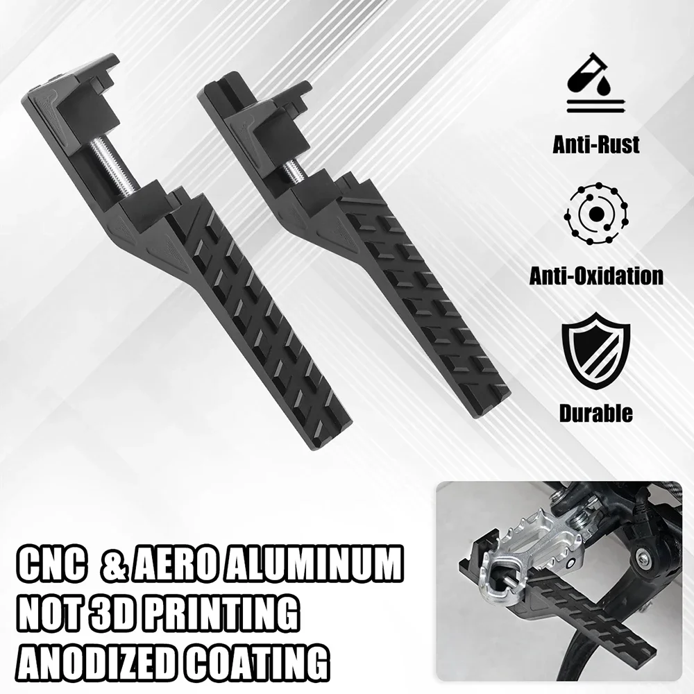 

Universal Passenger Pedal Footpegs Compatible For Sur-Ron Talaria Segway Dirt Bike Passenger Pedals