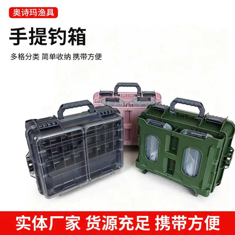 portable-lure-tackle-box-abs-multi-layer-gear-organizer-shore-saltwater-use-capacity-divider-layout-packed-size-load-rating-to