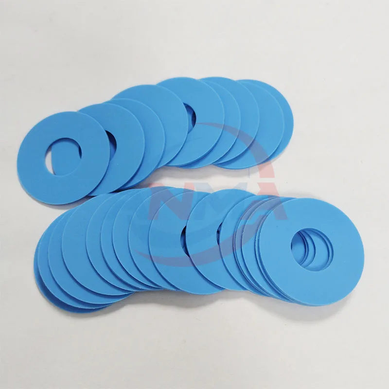 Best Quality 4Bags/100PCS Blue Rubber Sucker 32x10x1mm 35x15x0.8mm Heidelberg Offset Printing Machinery Spare Part Rubber Sucker