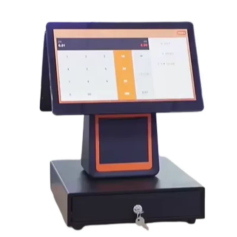 

Touch Screen All In One Dual Screen Check Point Pos System Android Cloud Pos Terminal Cash Register