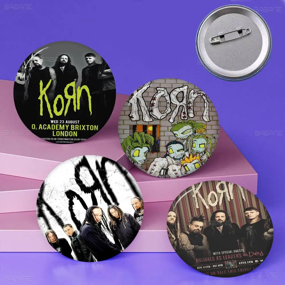 

Singer korn Badges Creative Tinplate Soft Button Pins Animal Icon Brooch Lapel Backpack Badge Accessories Pin