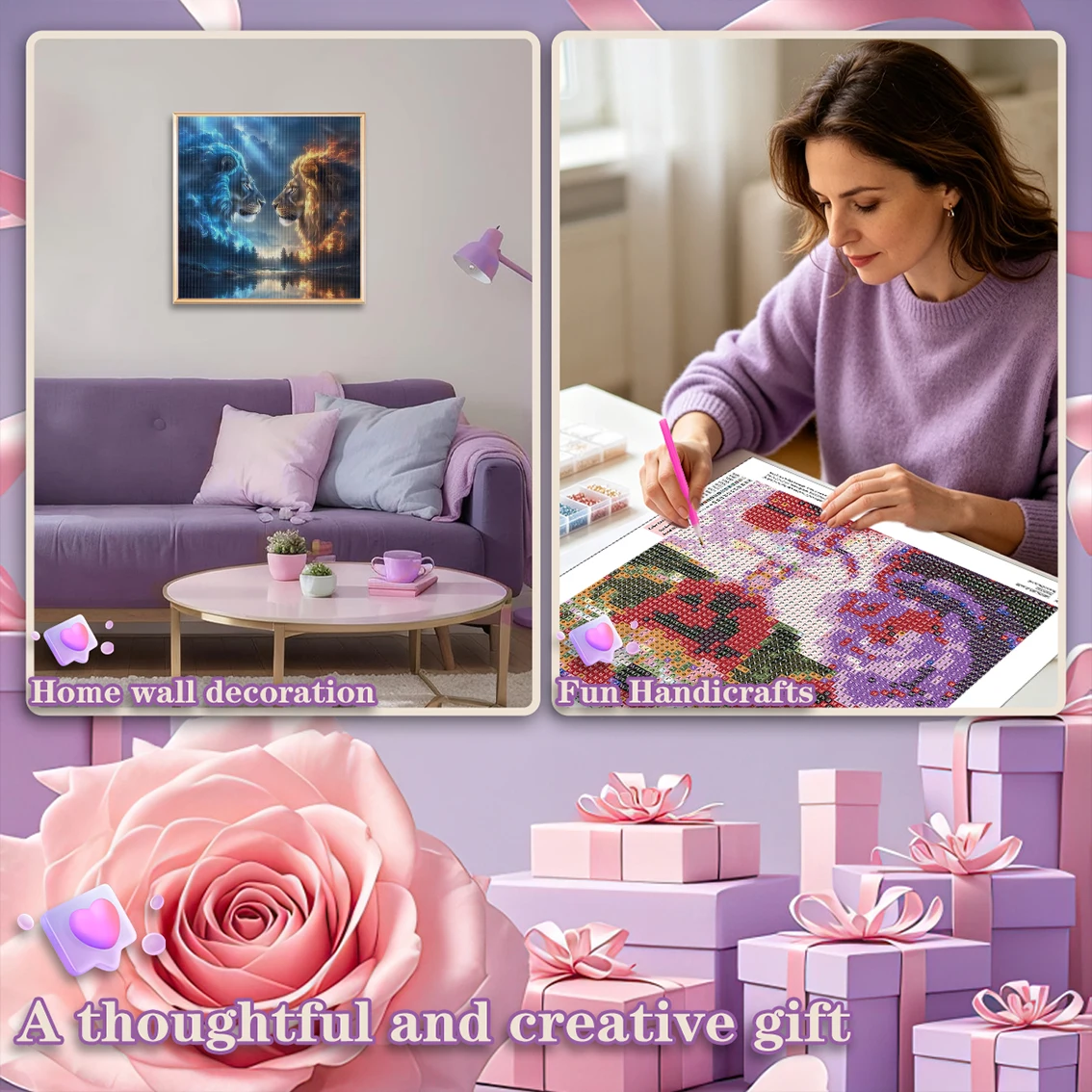 GATYZTORY Accessoires de peint - Art Craft Lion avis et prix