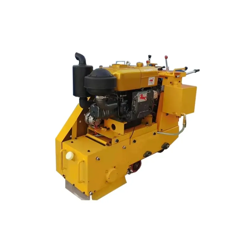 Hand Push Road Surface Milling Equipment High Wear Resistant Concrete Asphalt Deep Roughening Machine
