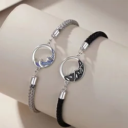 Hot seles Best friend Fashion bracelet uniquely designed couple bracelet pair woven ropes for your partner Increase love Jewelry