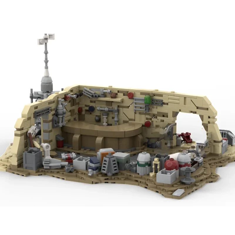 人気スター映画モデル MOC 組み立てブロック ベースワークショップモデル テクノロジーギフト 組み立てDIYセット ホリデーセット おもちゃ