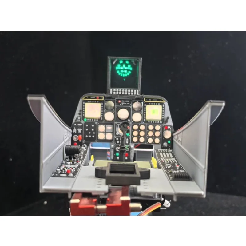 For Freewing A-10 Thunderbolt II V2 Twin 80mm EDF Jet RC Airplane, Super Scale FPV Cockpit with LED Light System for RC Hobby