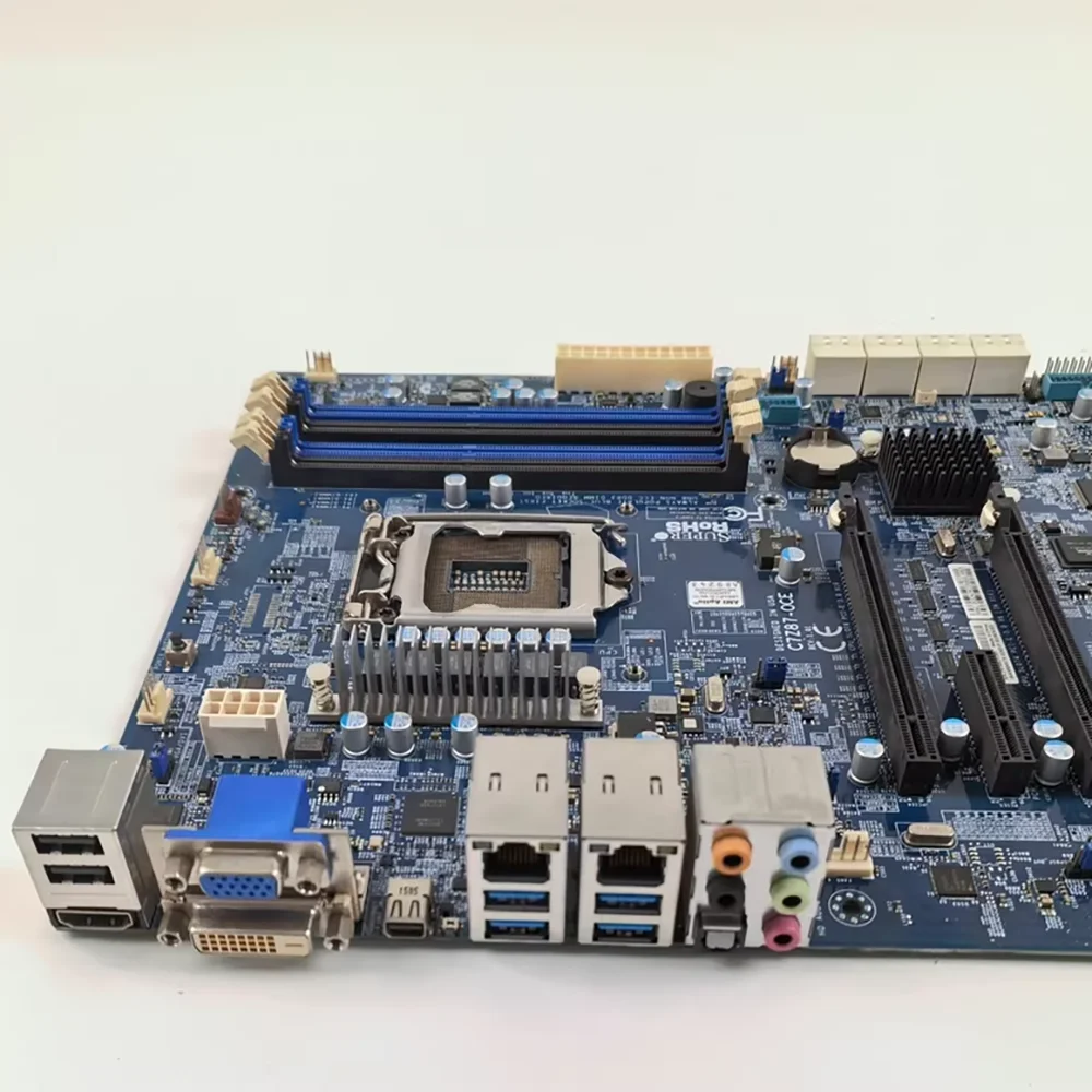 Free Technical Support MBD-C7Z87-OCE Z87 Motherboard 1150 Pin Dual Network Port multi PCIE multi SATA port IPMI C7Z87-OCE