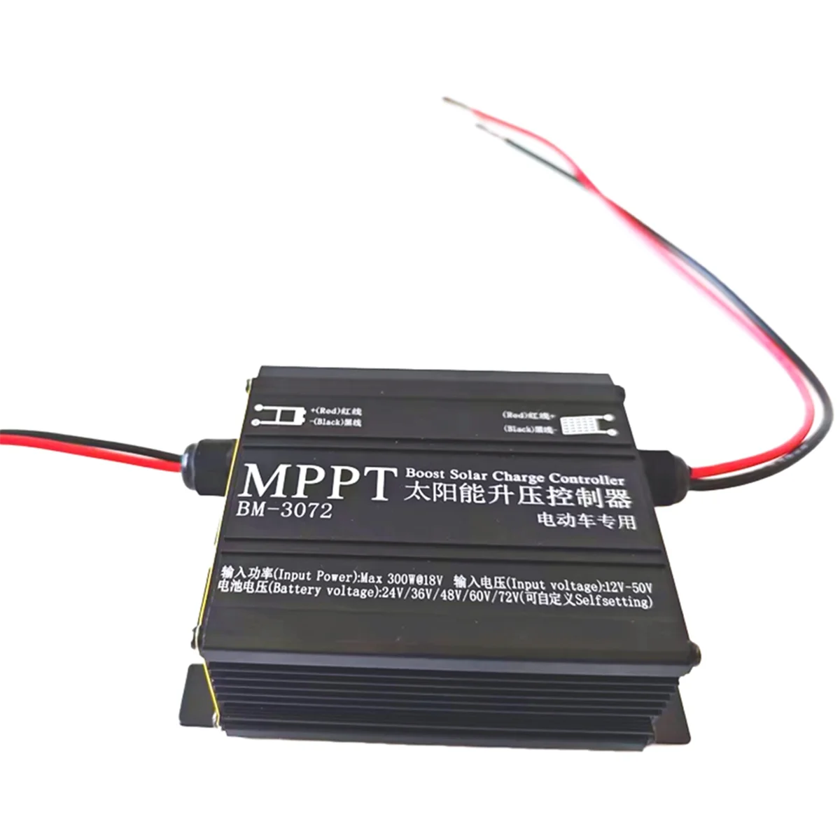

ABEP-LCD BM3072 300 Вт MPPT Контроллер солнечной зарядки Зарядное устройство 24/36/48/60/72 В Boost