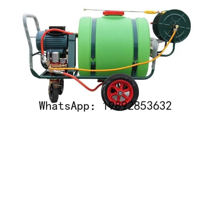 

JX Cart-Type Sprayer with Bucket 160L 300L Plug-in Rechargeable Garden Breeding High-Pressure Agricultural Spray Machine
