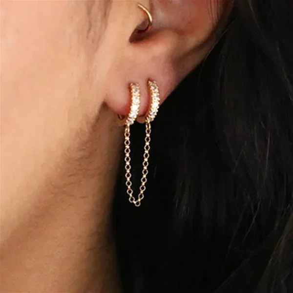 Delysia King Chain Earrings