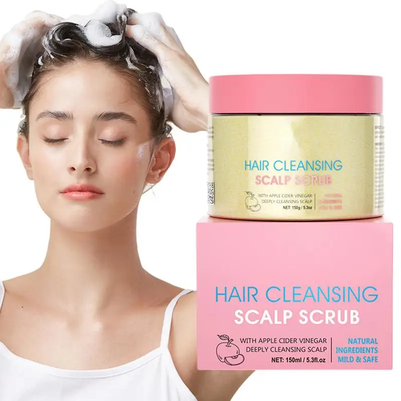 

Hair Care shampoo Hair Growth Scrub Hair Cleansing Scalp exfoliator Scrub for Deep Cleansing and Repair Hair Masque