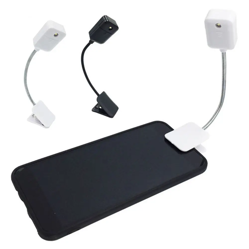 Adjustable Portable Clip-on Ebook Light Tablet Reader PC Tablet Reading Lamp Book Light Night Light LED Light