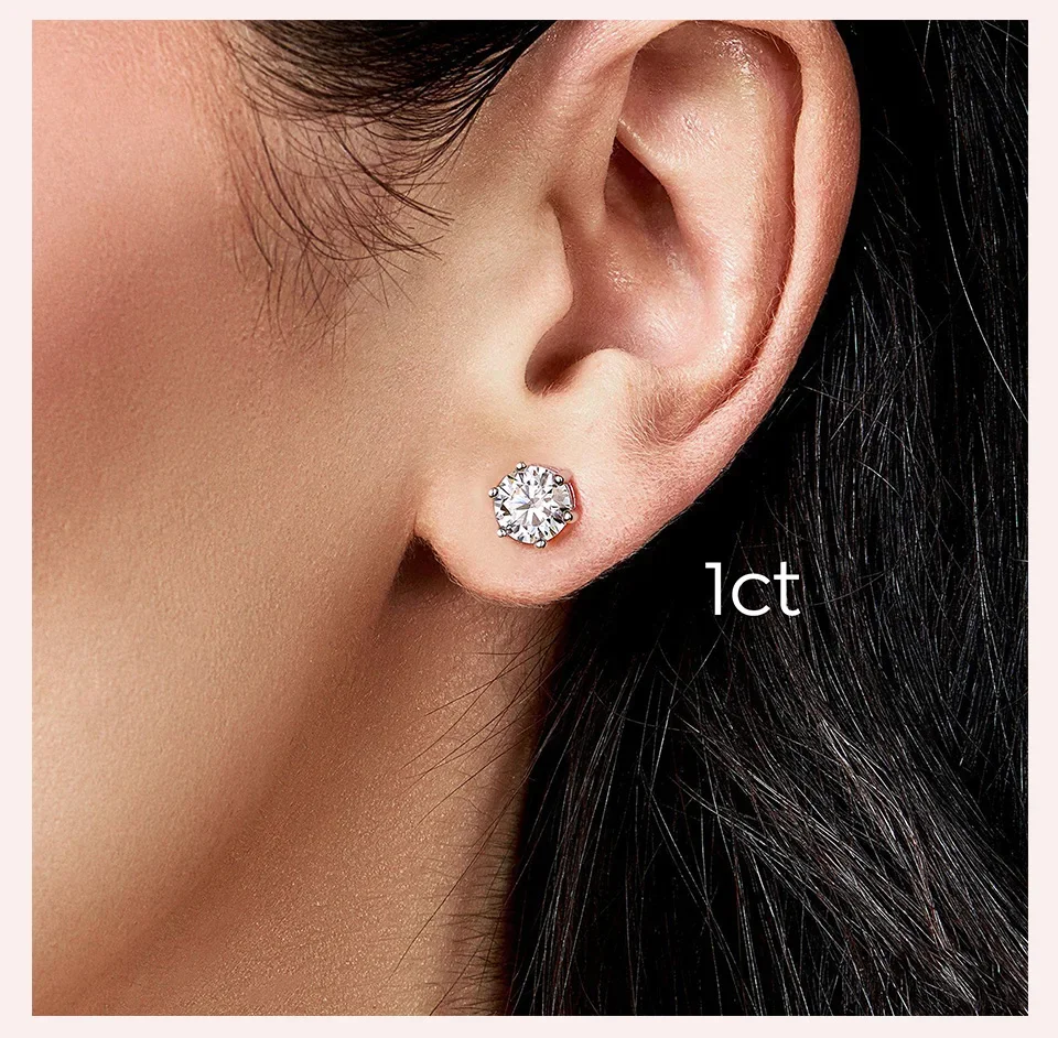 Thumbnail 4 - #79 Best Moissanite Earrings to Buy In 2026