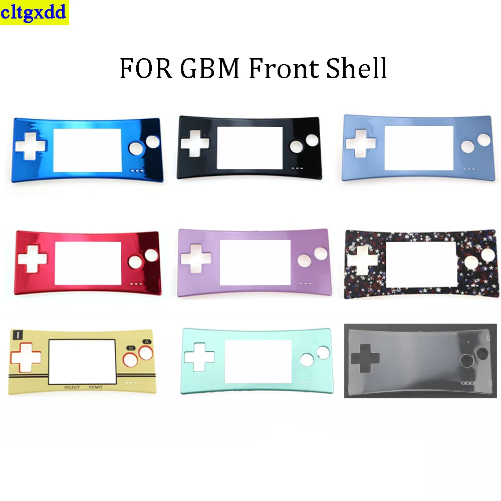 

Cltgxdd 1piece FOR GBM console game console front cover plastic front cover replacement accessories