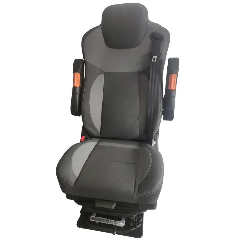 Widely Luxury air suspension pilot seats high back bus truck driver seat for vessel bus